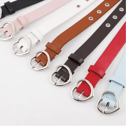 Heart Buckle Belt