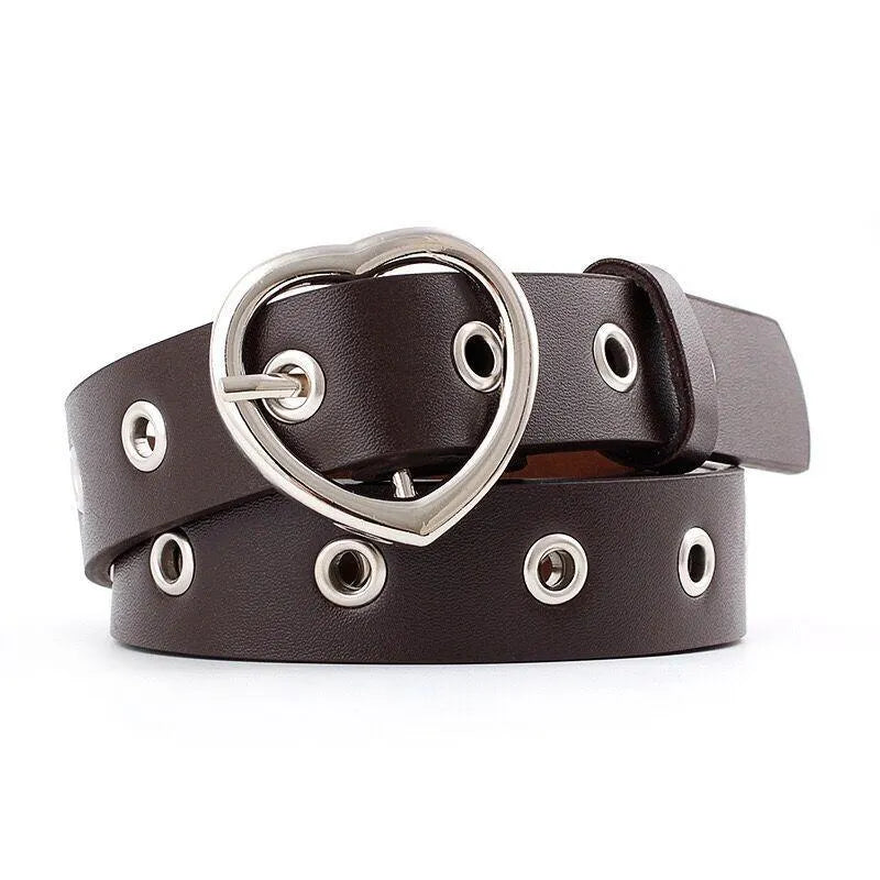 Heart Buckle Belt