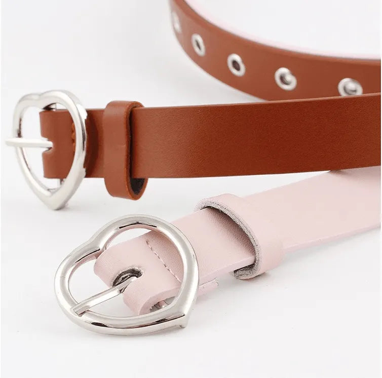 Heart Buckle Belt