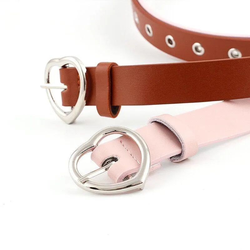 Heart Buckle Belt