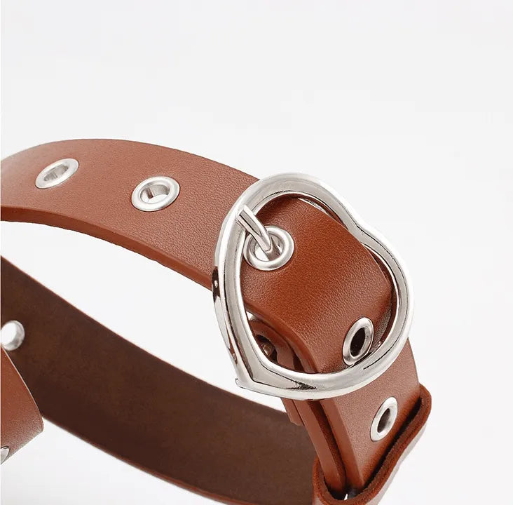 Heart Buckle Belt