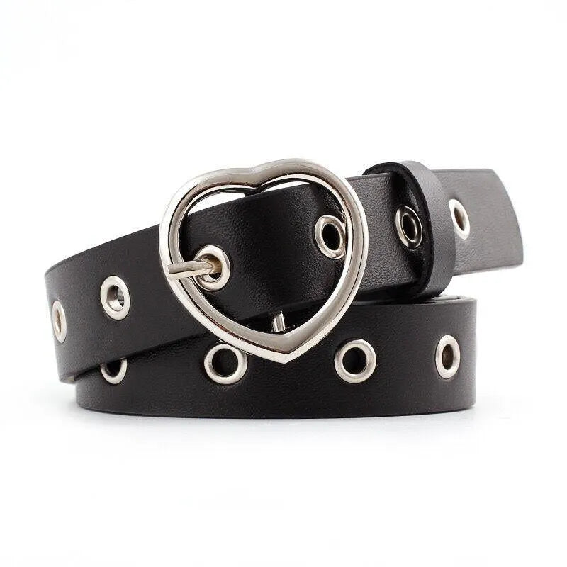 Heart Buckle Belt