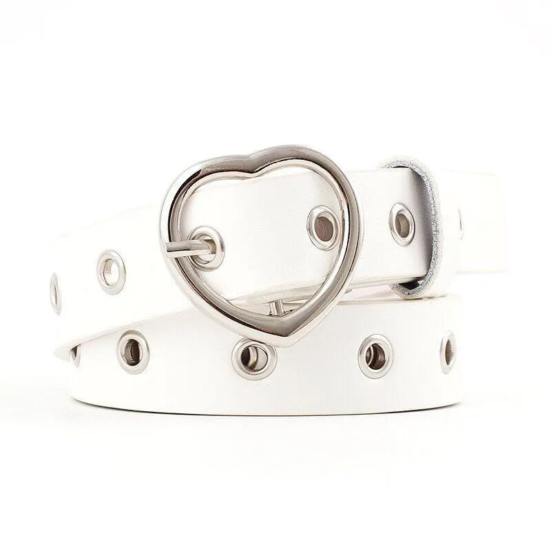 Heart Buckle Belt