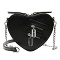 Heart Shaped  Zipper  Bag