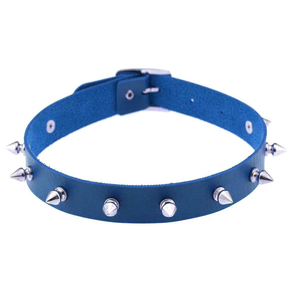 Black Spiked Collar Choker