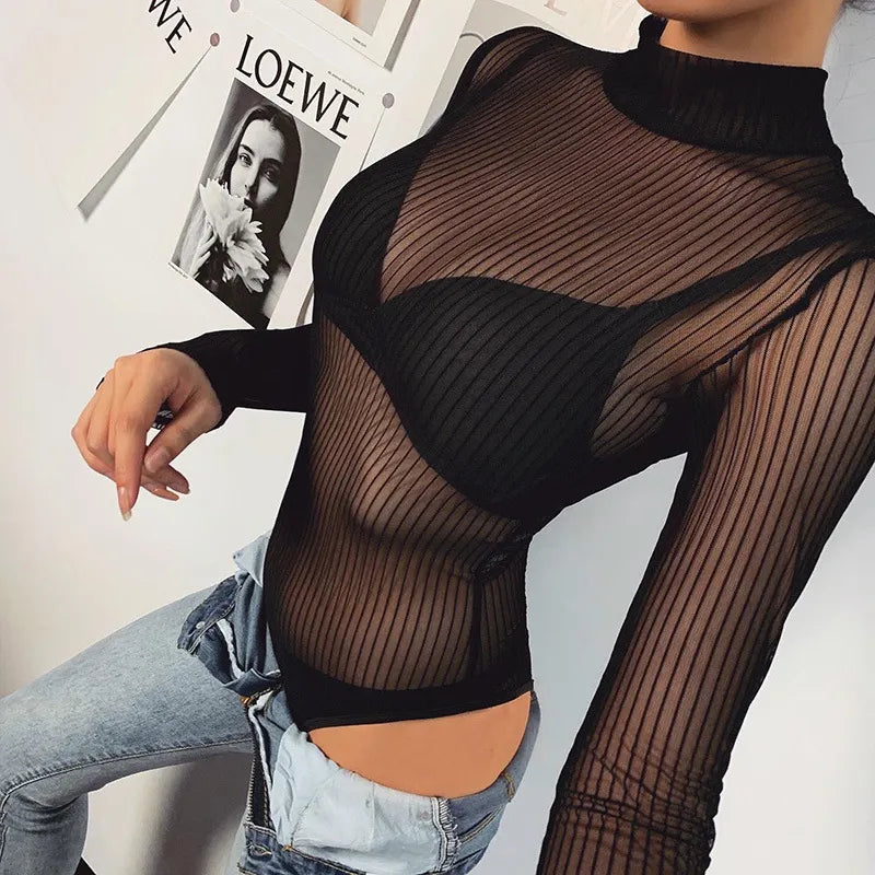 Gothic Back Hollow Trendy Top