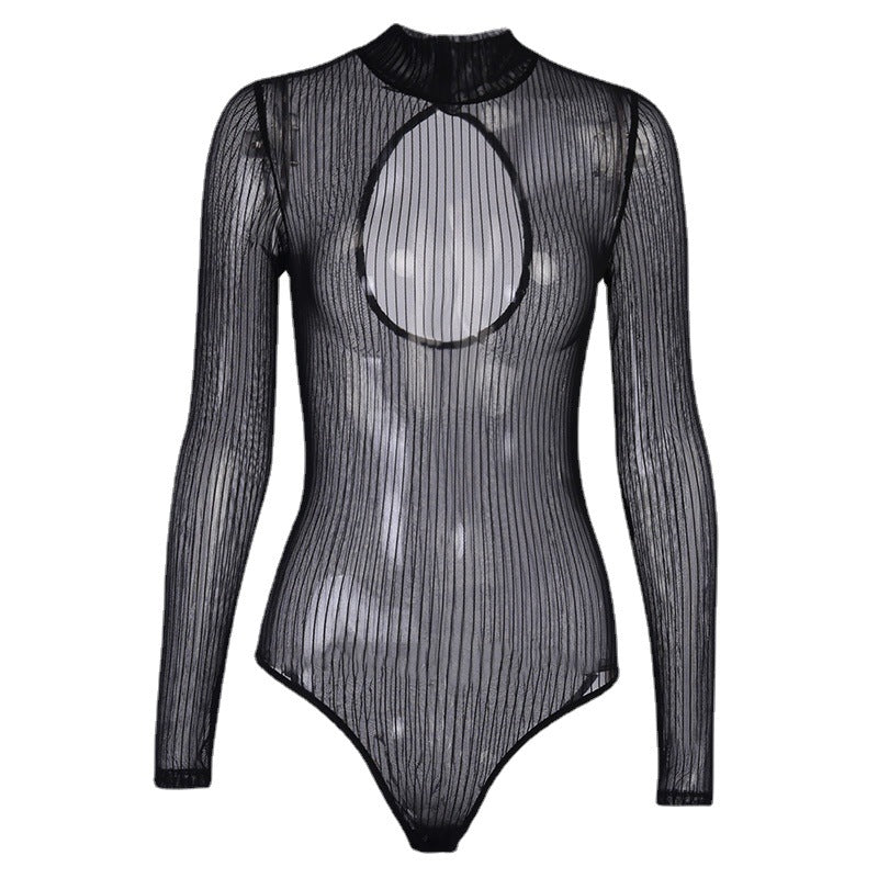 Gothic Back Hollow Trendy Top