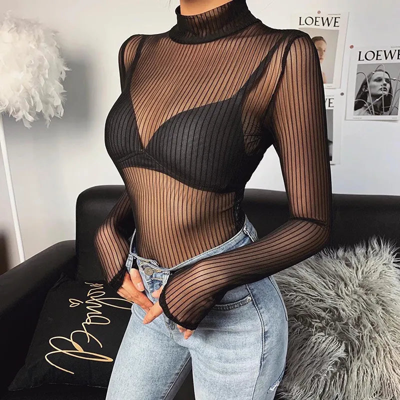 Gothic Back Hollow Trendy Top
