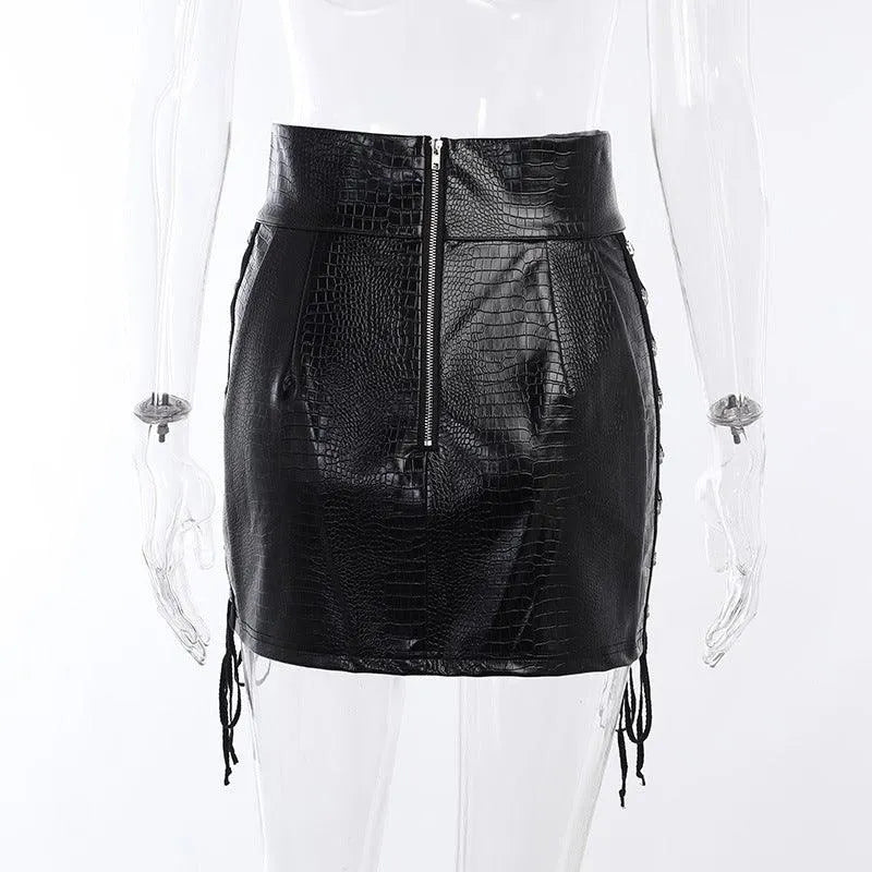 Done That Gothic Black Skirt