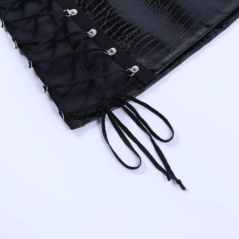 Done That Gothic Black Skirt