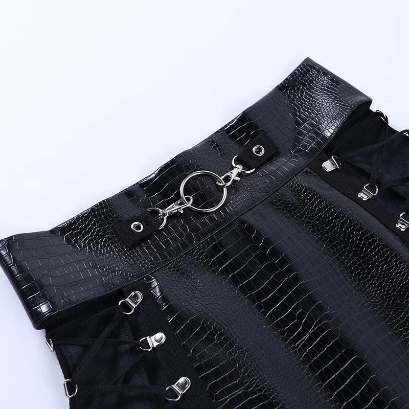 Done That Gothic Black Skirt