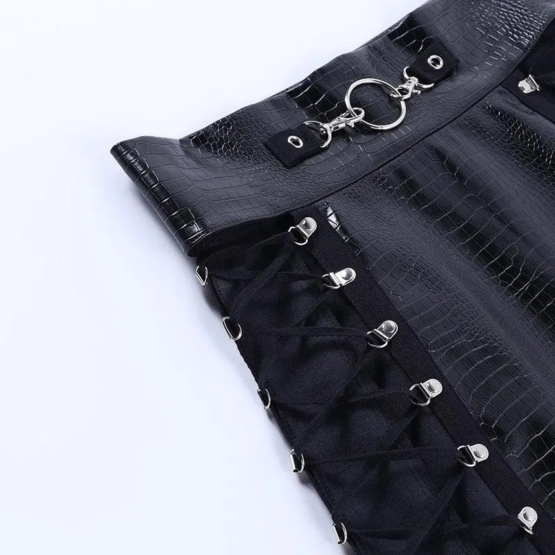 Done That Gothic Black Skirt