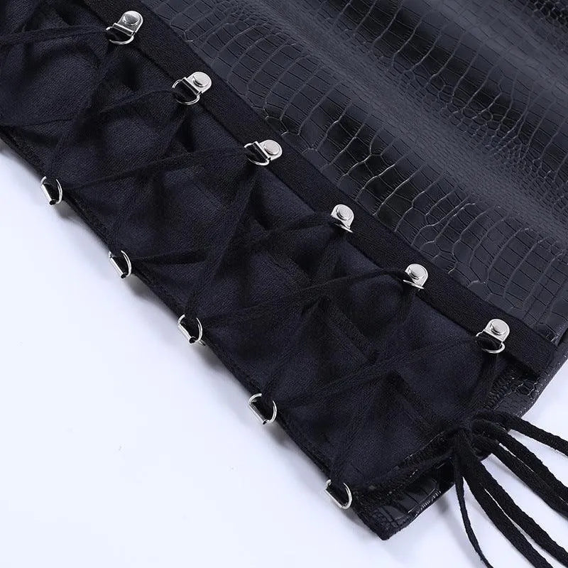 Done That Gothic Black Skirt