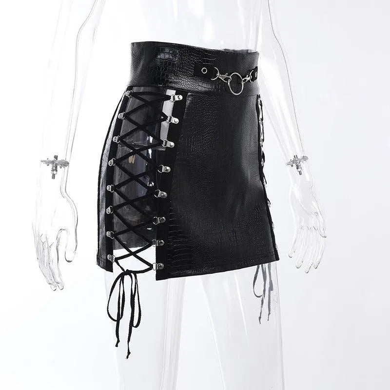 Done That Gothic Black Skirt