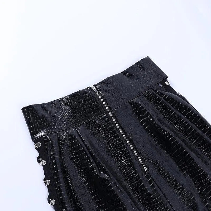 Done That Gothic Black Skirt