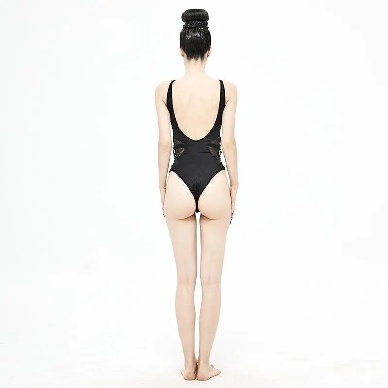 Tag Me Later Mesh Spliced Swimsuit