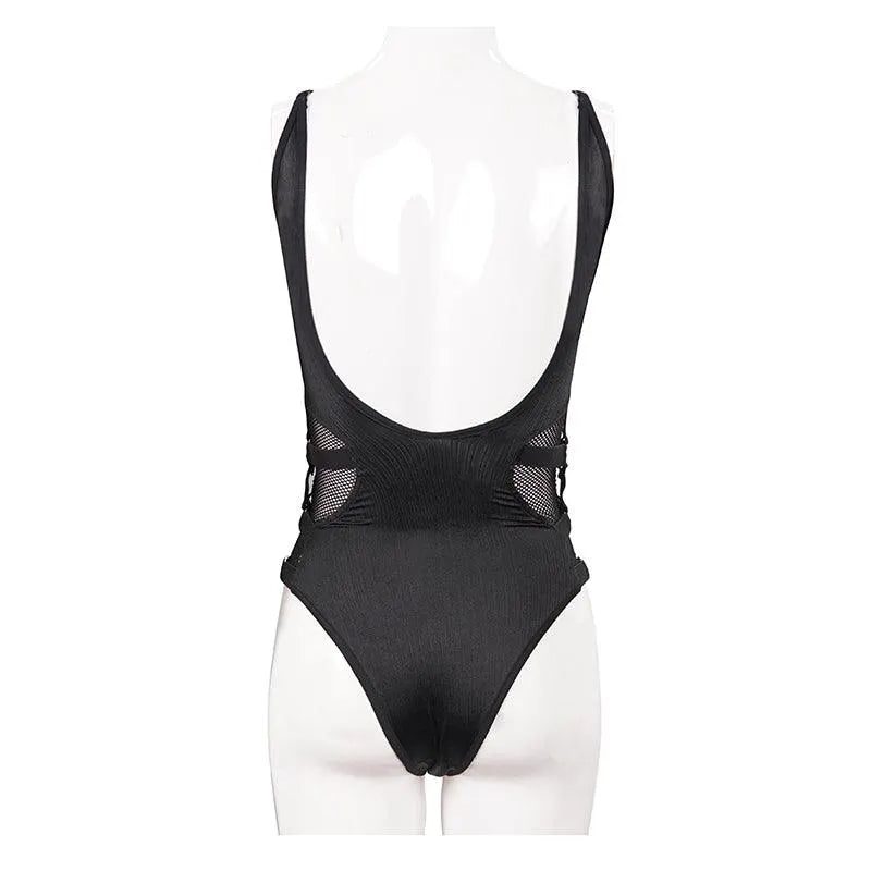 Tag Me Later Mesh Spliced Swimsuit