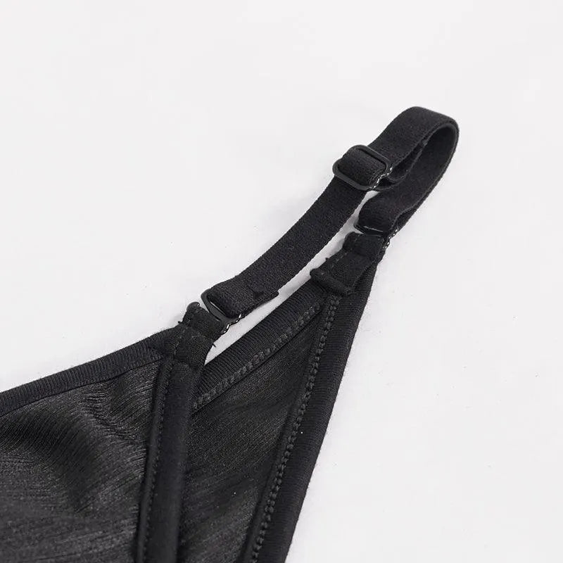 Tag Me Later Mesh Spliced Swimsuit