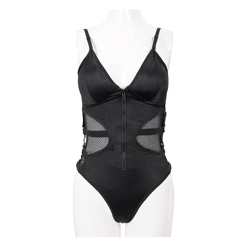 Tag Me Later Mesh Spliced Swimsuit