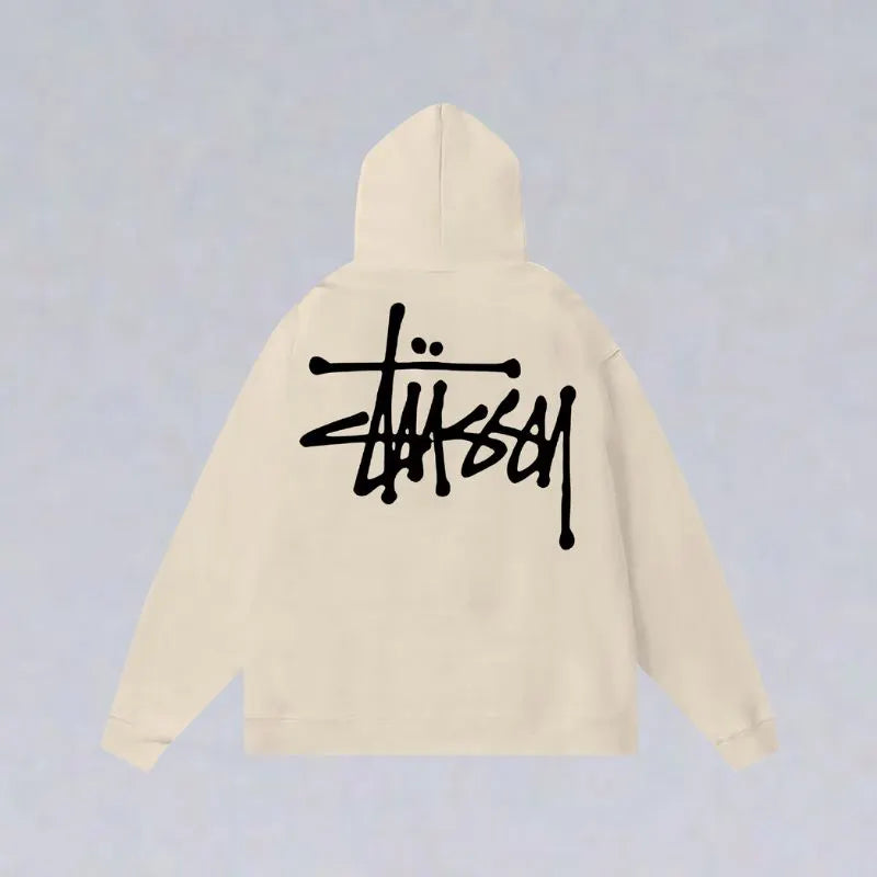 8 Ball Letter Print Hoodie