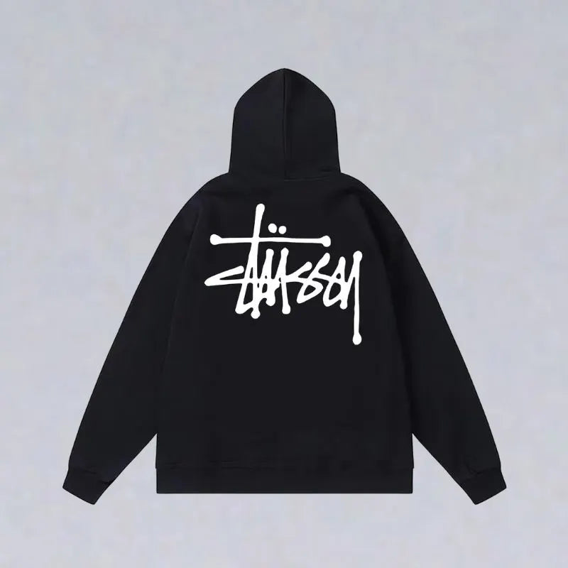 8 Ball Letter Print Hoodie