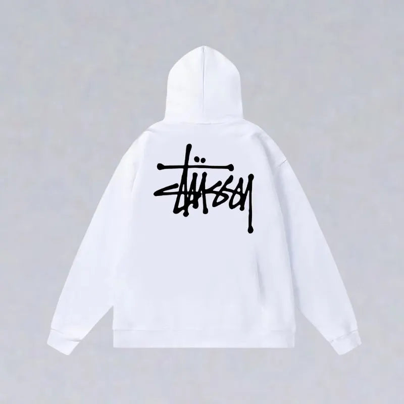 8 Ball Letter Print Hoodie
