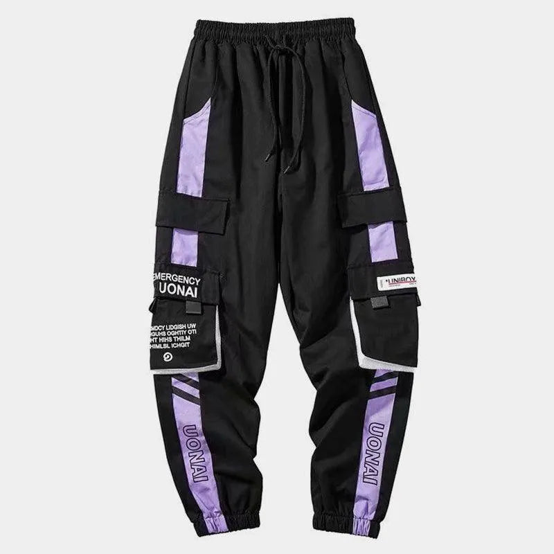Letter Print Hiphop Pants