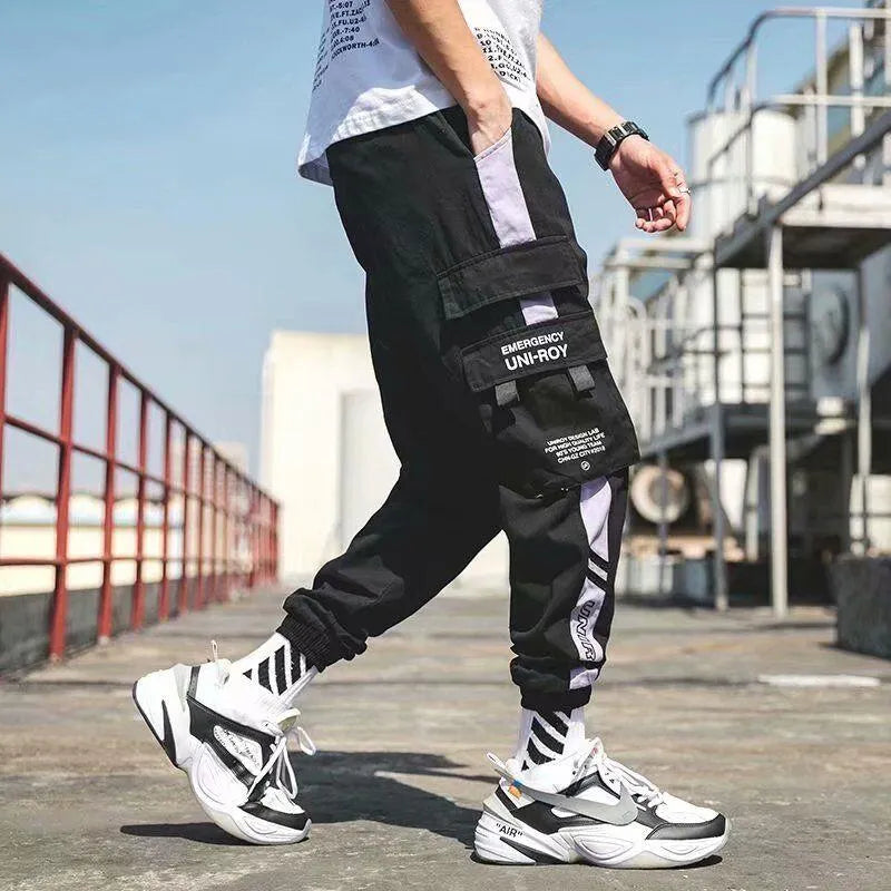 Letter Print Hiphop Pants