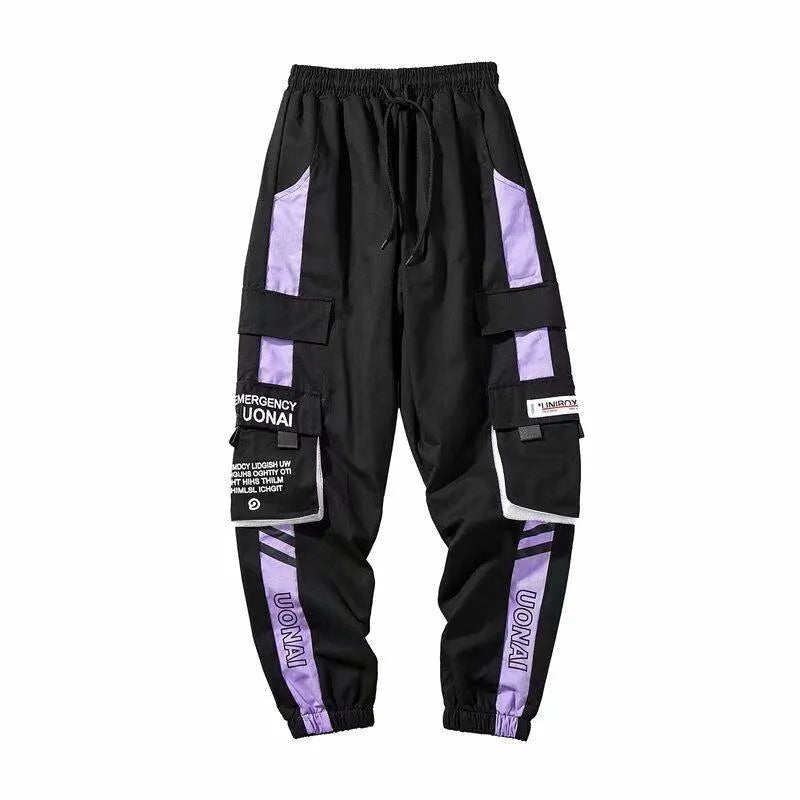 Letter Print Hiphop Pants