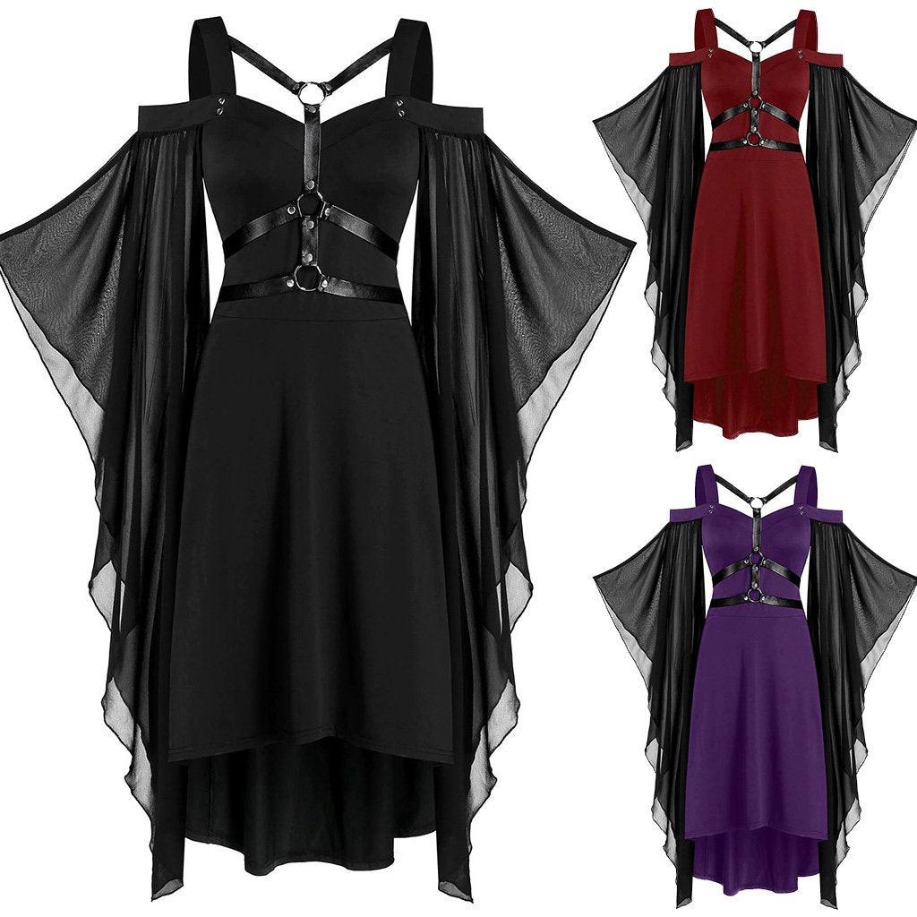 Mesh Stitching Bandage Sling Dress