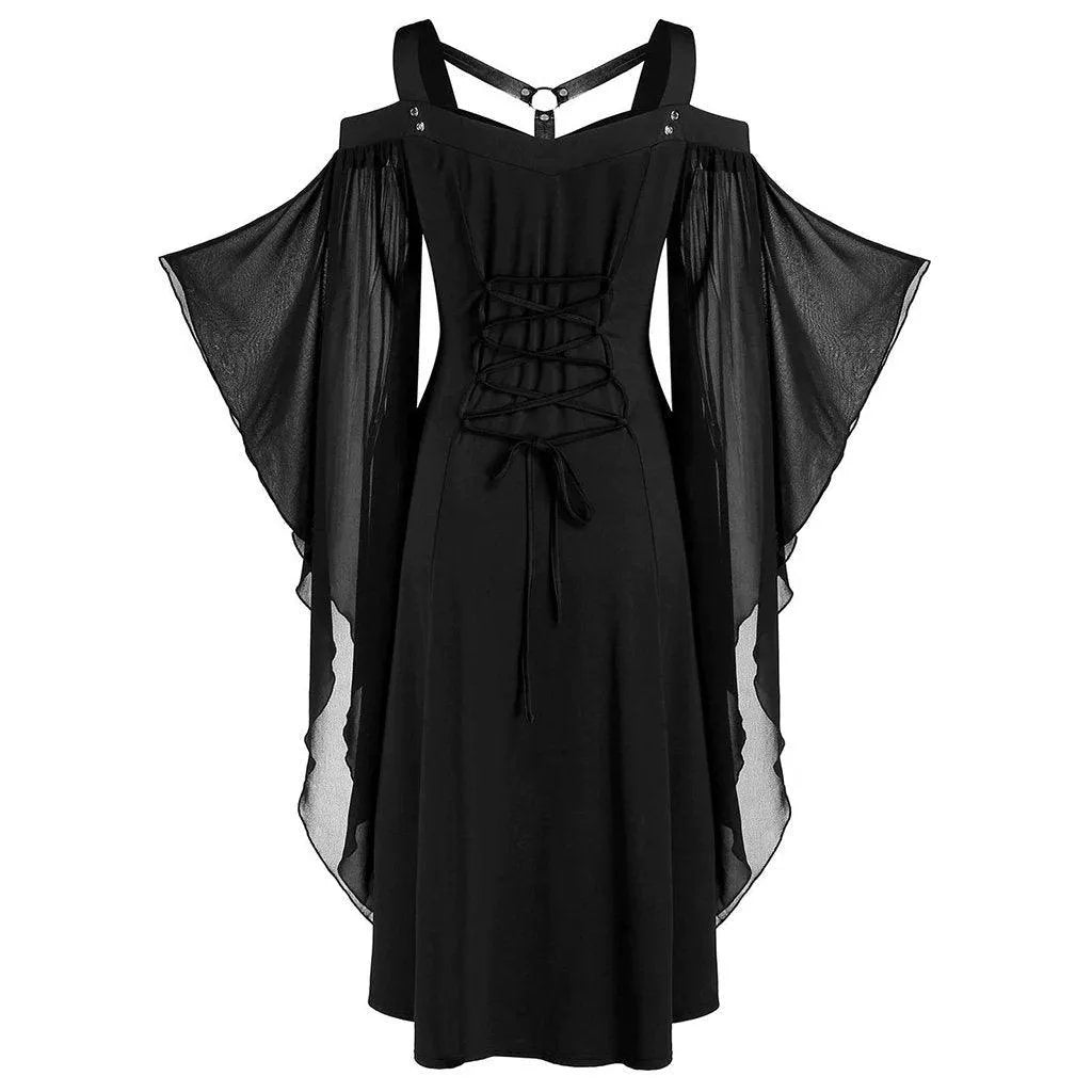 Mesh Stitching Bandage Sling Dress