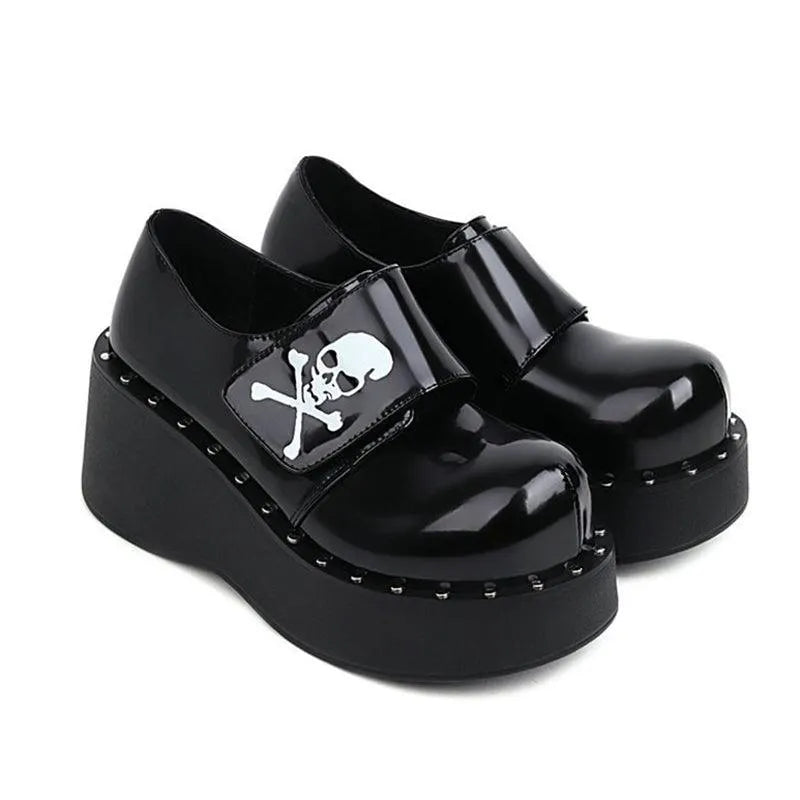 Mary Jane Dark Vintage Shoes