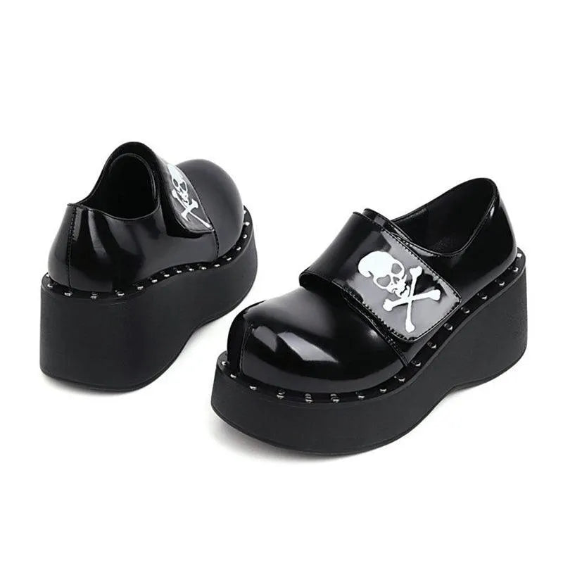 Mary Jane Dark Vintage Shoes