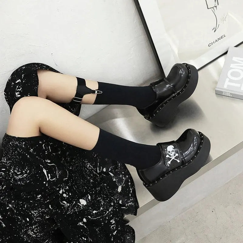 Mary Jane Dark Vintage Shoes