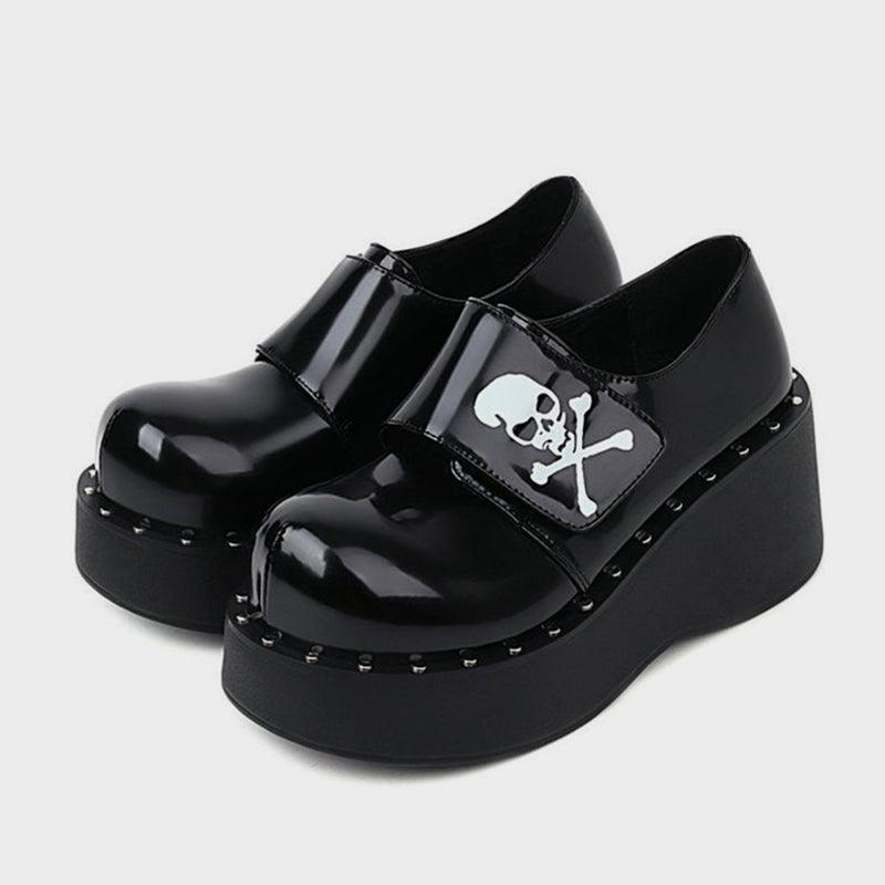Mary Jane Dark Vintage Shoes
