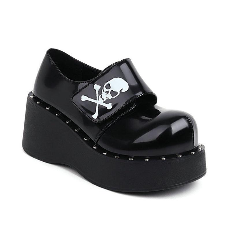 Mary Jane Dark Vintage Shoes