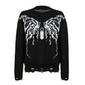 Dark Wind Casual Wool Knit Sweater