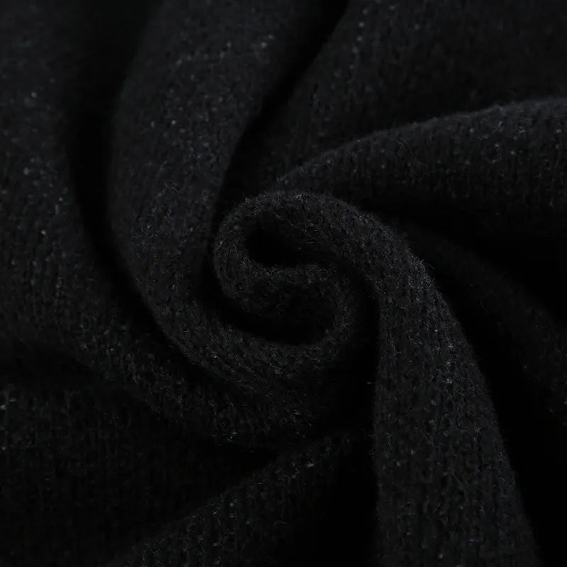 Dark Wind Casual Wool Knit Sweater