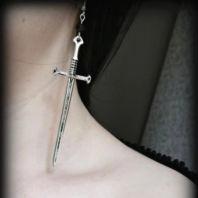 Don't Pierce Dagger Earrings