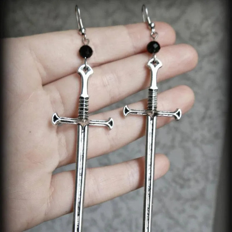 Don't Pierce Dagger Earrings