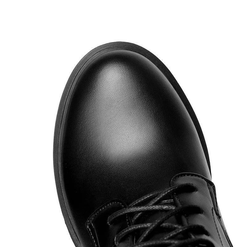 Lace Up British Style Martin Boots
