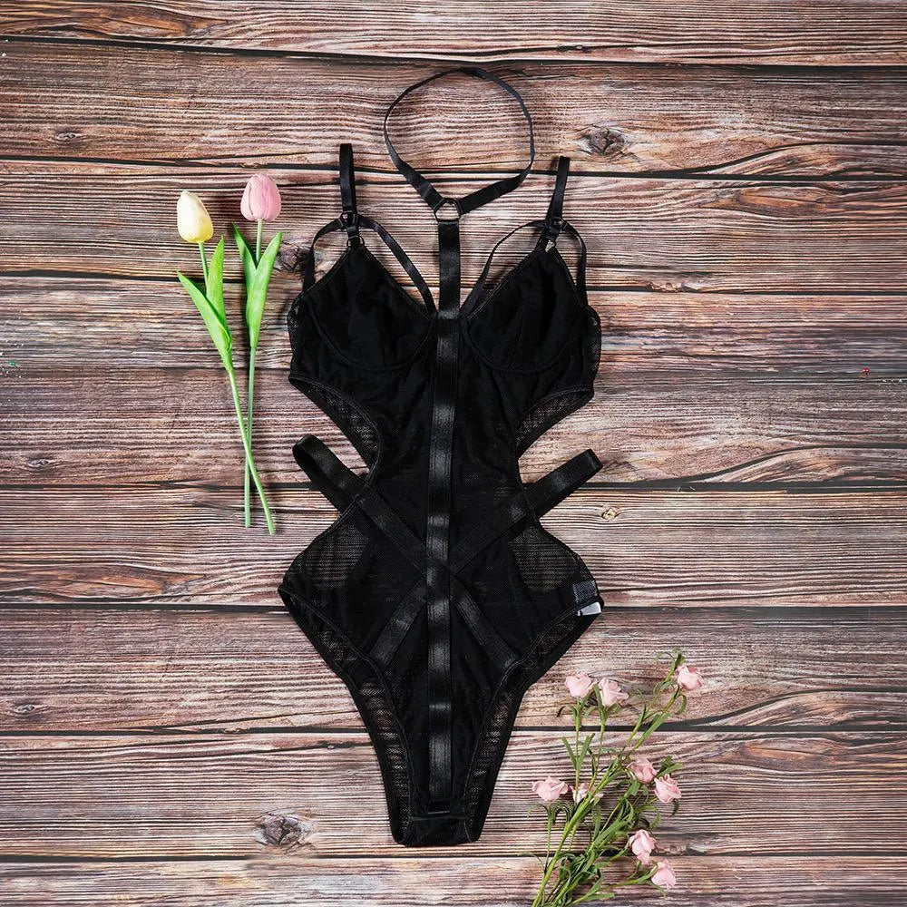 Gothic Mesh Bodysuit