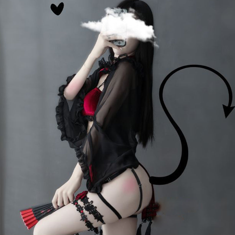 Love Is Love Cheongsam Lingerie Set