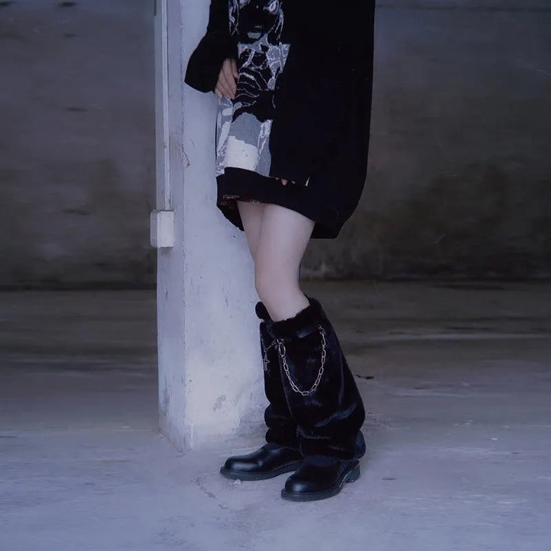 Punk Fur Leg Covers