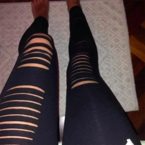Punk Ripped Leggings