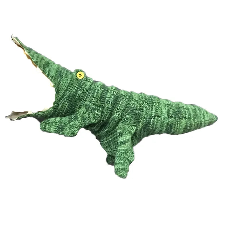 Christmas Crocodile Cartoon Floor Warm Knitted Socks