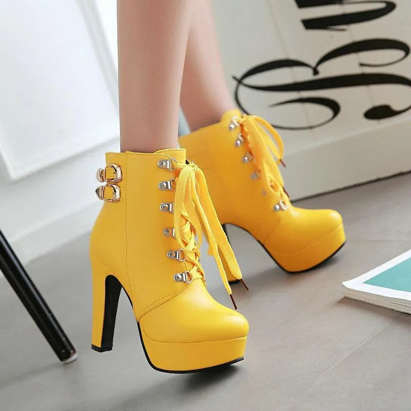 Platform Martin Boots