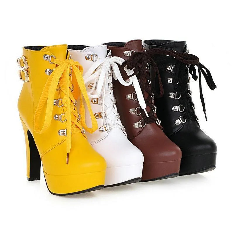 Platform Martin Boots