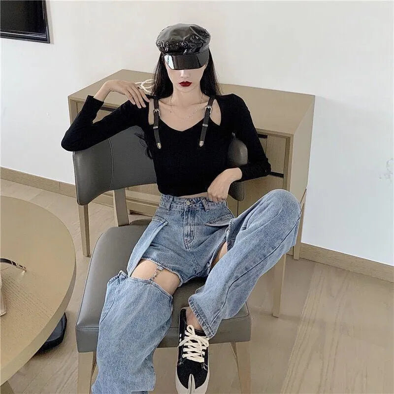Removable Straight Pants