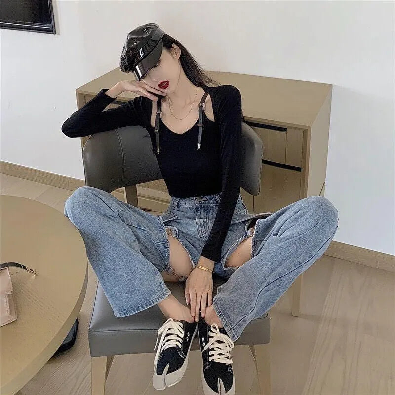 Removable Straight Pants